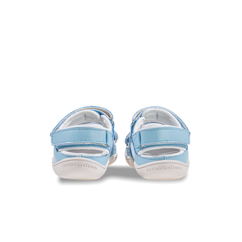 Beaming Baby Soft-Sole Double Velcro Strap Walking Shoes